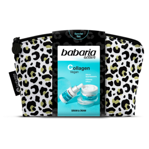 Набор Babaria (Бабария) Коллаген (крем 50 мл + сыворотка 30 мл + косметичка с принтом) в городе Чернигов : цены, характеристики.  - фото №1 Набор Babaria (Бабария) Коллаген (крем 50 мл + сыворотка 30 мл + косметичка с принтом) в городе Чернигов : цены, характеристики.