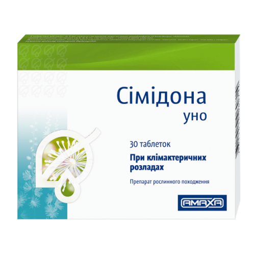 Симидона Уно 6,5 мг таблетки №30 в городе Вышгород : цены, характеристики.  - фото №1 Симидона Уно 6,5 мг таблетки №30 в городе Вышгород : цены, характеристики.