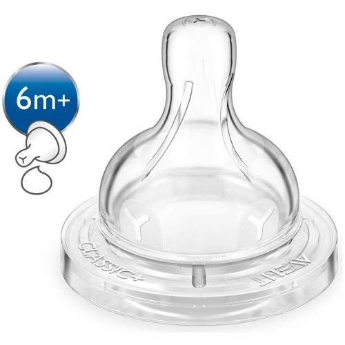 Соска Avent Classic для густої їжі від 6+ місяців 2 шт. в місті Одеса : ціни, характеристика.  - фото №1 Соска Avent Classic для густої їжі від 6+ місяців 2 шт. в місті Одеса : ціни, характеристика.