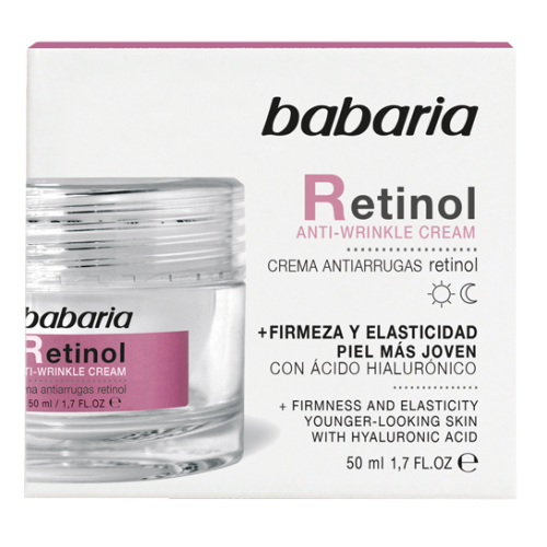 Крем Babaria (Бабарія) з ретинолом для обличчя 50 мл в аптеці - фото №1 Крем Babaria (Бабарія) з ретинолом для обличчя 50 мл в аптеці