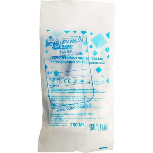 Сечеприймач стерильний 0,75 л  в інтернет-аптеці - фото №1 Сечеприймач стерильний 0,75 л  в інтернет-аптеці