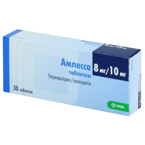 Амлесса 8 мг/10 мг таблетки №30 в місті Богородчани : ціни, характеристика.  - фото №1 Амлесса 8 мг/10 мг таблетки №30 в місті Богородчани : ціни, характеристика.