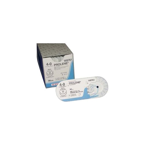 Шовний матеріал Пролен 4-0 (1/2 кола) колючі II-голки 20 мм довжина 90 см W8761 в місті Канів : ціни, характеристика.  - фото №1 Шовний матеріал Пролен 4-0 (1/2 кола) колючі II-голки 20 мм довжина 90 см W8761 в місті Канів : ціни, характеристика.