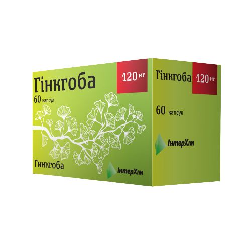 Гінкгоба 120 мг капсули №60 в місті Софіївка : ціни, характеристика.  - фото №1 Гінкгоба 120 мг капсули №60 в місті Софіївка : ціни, характеристика.