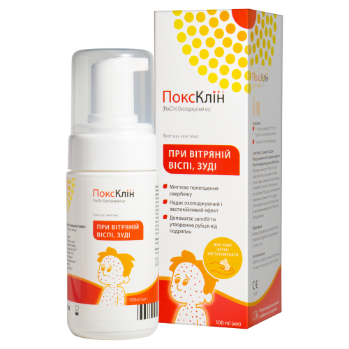 ПоксКлин охлаждающий мусс 100 мл в городе Тернополь : цены, характеристики. - фото №1 ПоксКлин охлаждающий мусс 100 мл в городе Тернополь : цены, характеристики.