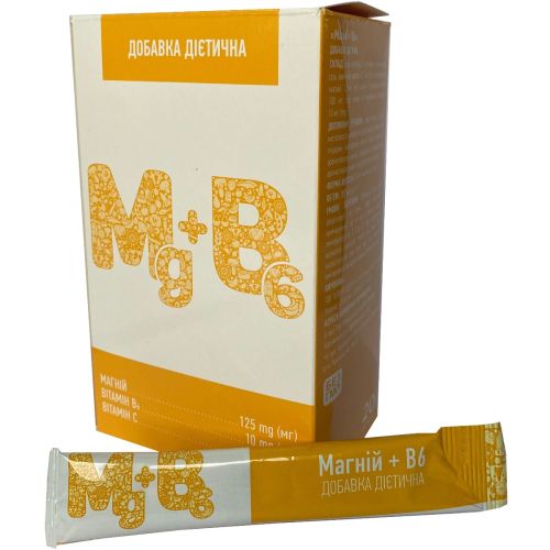 Магний B6 по 15 мл стик №20 в аптеке - фото №1 Магний B6 по 15 мл стик №20 в аптеке