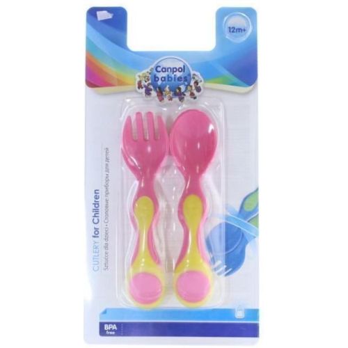 Набір Canpol Babies пластиковий ложка+виделка 56/581 в місті Перещепине : ціни, характеристика.  - фото №1 Набір Canpol Babies пластиковий ложка+виделка 56/581 в місті Перещепине : ціни, характеристика.