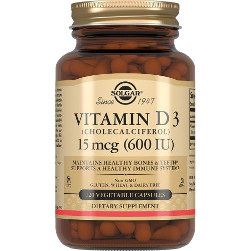 Solgar (Солгар) Вітамін D3 600 МО капсули №120 в Києві : ціни, характеристика.  - фото №1 Solgar (Солгар) Вітамін D3 600 МО капсули №120 в Києві : ціни, характеристика.
