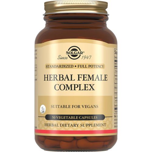 Solgar (Солгар) Herbal Female Complex (Травяной комплекс для женщин) капсулы №50 в городе Львов : цены, характеристики.  - фото №1 Solgar (Солгар) Herbal Female Complex (Травяной комплекс для женщин) капсулы №50 в городе Львов : цены, характеристики.