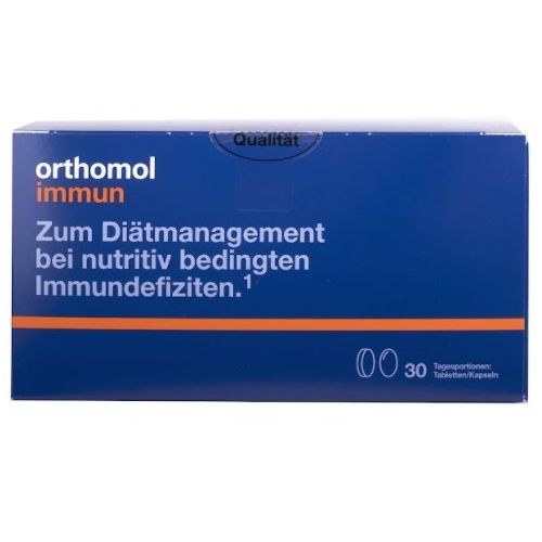 Orthomol (Ортомол) Immun (відновлення імунної системи) 30 днів капсули №30 в місті Чернігів : ціни, характеристика.  - фото №1 Orthomol (Ортомол) Immun (відновлення імунної системи) 30 днів капсули №30 в місті Чернігів : ціни, характеристика.