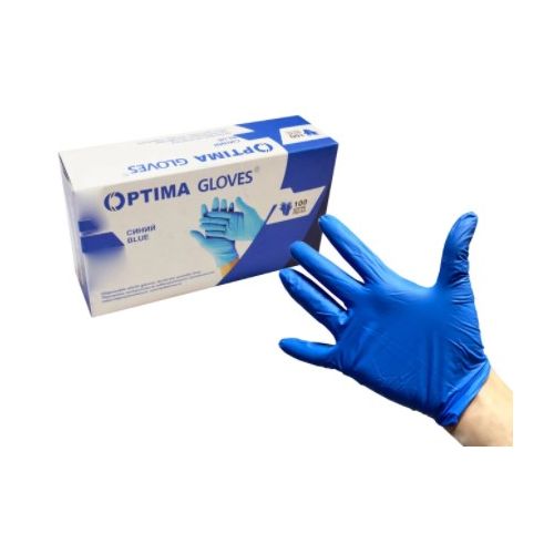 Рукавички Optima Gloves нестерильні неприпудрені (р. L) пара в інтернет-аптеці - фото №1 Рукавички Optima Gloves нестерильні неприпудрені (р. L) пара в інтернет-аптеці