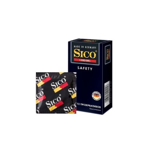 Презервативы Sico safety классические №12 цена - фото №1 Презервативы Sico safety классические №12 цена