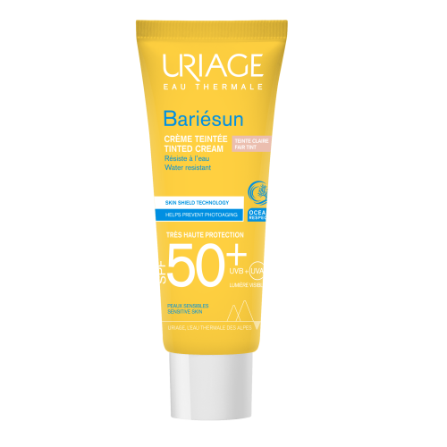 Крем Uriage (Урьяж) Bariesun тональный солнцезащитный SPF50 светлый 50 мл в городе Вышгород : цены, характеристики.  - фото №1 Крем Uriage (Урьяж) Bariesun тональный солнцезащитный SPF50 светлый 50 мл в городе Вышгород : цены, характеристики.