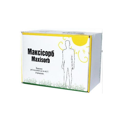 Максисорб порошок 2 г флакон №12 в городе Вышгород : цены, характеристики.  - фото №1 Максисорб порошок 2 г флакон №12 в городе Вышгород : цены, характеристики.