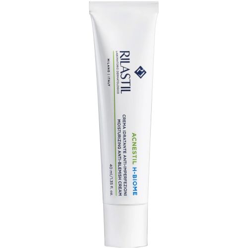 Зволожуючий крем Rilastil (Ріластіл) Acnestil H-Biome для шкіри з акне зі скваланом, пре- та постбіотиками, 40 мл в місті Миколаїв : ціни, характеристика.  - фото №1 Зволожуючий крем Rilastil (Ріластіл) Acnestil H-Biome для шкіри з акне зі скваланом, пре- та постбіотиками, 40 мл в місті Миколаїв : ціни, характеристика.