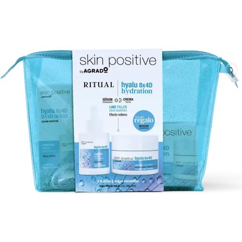 Набір Agrado (Аградо) 8 гіалуронових кислот та 4 веганських церамідів №2+косметичка в Києві : ціни, характеристика. - фото №1 Набір Agrado (Аградо) 8 гіалуронових кислот та 4 веганських церамідів №2+косметичка в Києві : ціни, характеристика.