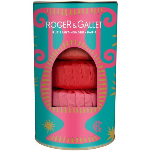 Набір Roger&Gallet (Роже&Галлє) Асорті мило (Квітка інжиру+Червоний імбир+Роза) 3х100 г замовити - фото №1 Набір Roger&Gallet (Роже&Галлє) Асорті мило (Квітка інжиру+Червоний імбир+Роза) 3х100 г замовити