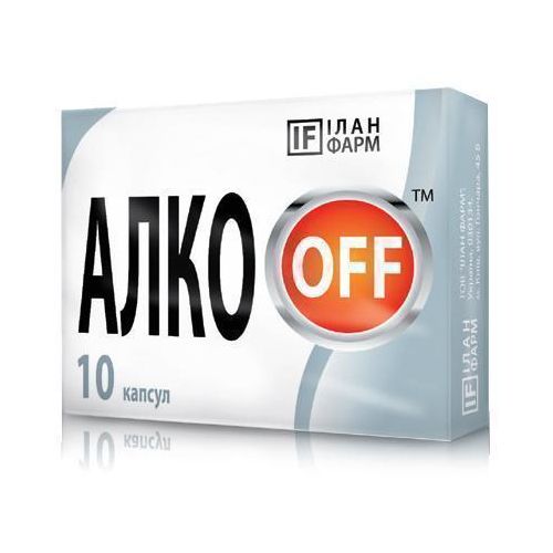 Алкофф (АлкоOff) капсулы №10 в городе Луцк : цены, характеристики.  - фото №1 Алкофф (АлкоOff) капсулы №10 в городе Луцк : цены, характеристики.