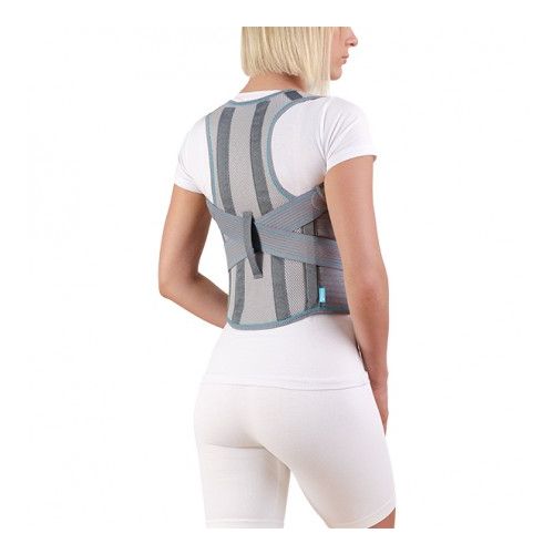 Корсет для корекції постави Алком жорсткий, р.1, сірий (1020) в місті Харків : ціни, характеристика.  - фото №1 Корсет для корекції постави Алком жорсткий, р.1, сірий (1020) в місті Харків : ціни, характеристика.