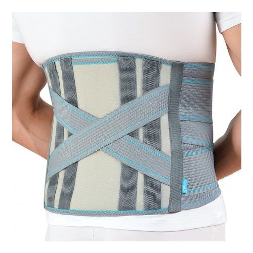 Алком 2039 бандаж підтримуючий з подвійною фіксацією р. 6 сірий в місті Канів : ціни, характеристика.  - фото №1 Алком 2039 бандаж підтримуючий з подвійною фіксацією р. 6 сірий в місті Канів : ціни, характеристика.