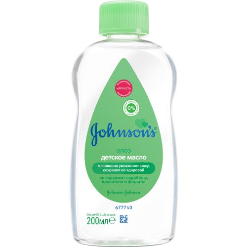 Олійка Johnsons дитяча з алое 200 мл замовити - фото №1 Олійка Johnsons дитяча з алое 200 мл замовити