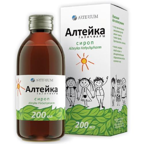 Алтейка Галичфарм сироп 200 мл  в місті Глобине : ціни, характеристика.  - фото №1 Алтейка Галичфарм сироп 200 мл  в місті Глобине : ціни, характеристика.