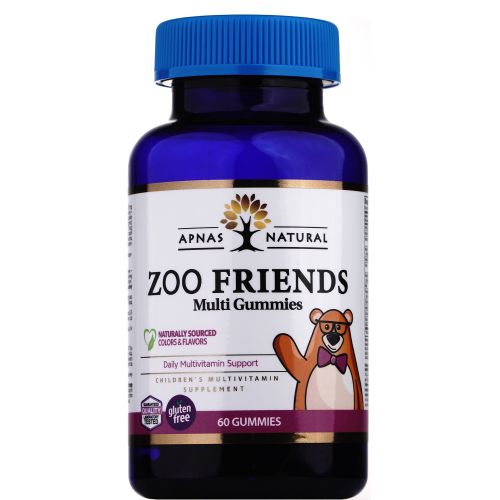 Apnas Natural (Апнас Натурал) Zoo Friends таблетки жувальні №60 в Києві : ціни, характеристика.  - фото №1 Apnas Natural (Апнас Натурал) Zoo Friends таблетки жувальні №60 в Києві : ціни, характеристика.