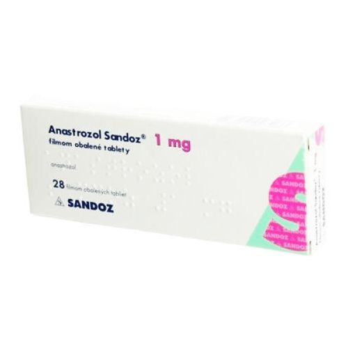 Анастрозол-Сандоз 1 мг таблетки №28 в городе Вышгород : цены, характеристики.  - фото №1 Анастрозол-Сандоз 1 мг таблетки №28 в городе Вышгород : цены, характеристики.