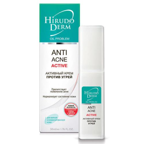 Крем Hirudo Derm Oil Problem активний проти вугрів 50 мл в місті Чернігів : ціни, характеристика.  - фото №1 Крем Hirudo Derm Oil Problem активний проти вугрів 50 мл в місті Чернігів : ціни, характеристика.