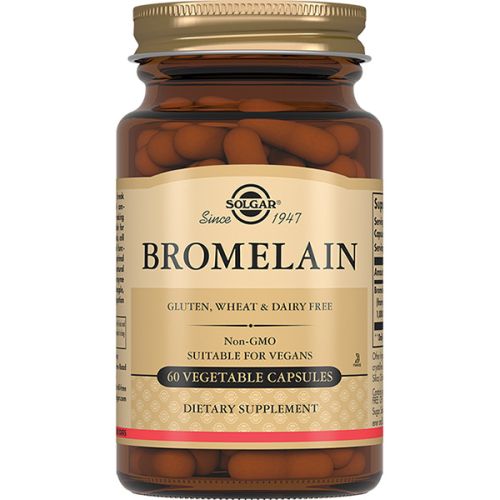 Solgar (Солгар) Бромелайн капсулы №60 в городе Рахов : цены, характеристики.  - фото №1 Solgar (Солгар) Бромелайн капсулы №60 в городе Рахов : цены, характеристики.