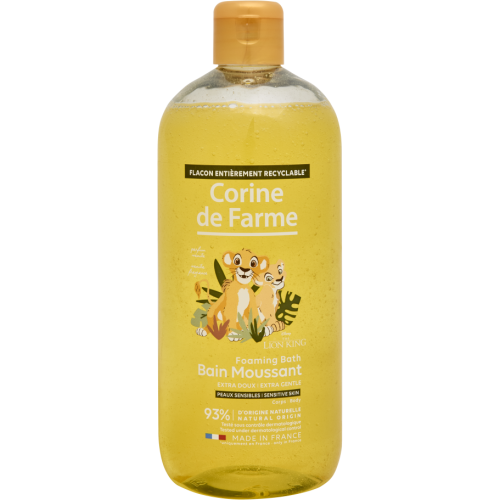 Пена Corine de Farme (Корин де Фарм) для ванны Король Лев серия Disney 500 мл в городе Вышгород : цены, характеристики.  - фото №1 Пена Corine de Farme (Корин де Фарм) для ванны Король Лев серия Disney 500 мл в городе Вышгород : цены, характеристики.