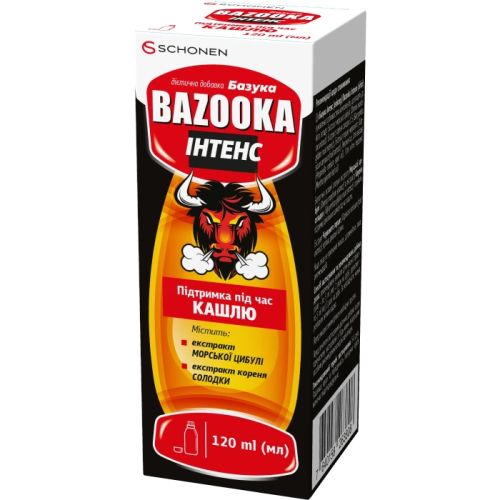 Базука Інтенс еліксир флакон 120 мл в місті Глобине : ціни, характеристика.  - фото №1 Базука Інтенс еліксир флакон 120 мл в місті Глобине : ціни, характеристика.