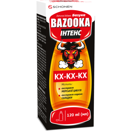 Базука Интенс эликсир флакон 120 мл в городе Кременчуг : цены, характеристики. - фото №1 Базука Интенс эликсир флакон 120 мл в городе Кременчуг : цены, характеристики.