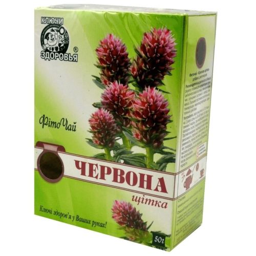 Фиточай Ключи Здоровья Красная щетка пачка 50 г в городе Софиевка : цены, характеристики.  - фото №1 Фиточай Ключи Здоровья Красная щетка пачка 50 г в городе Софиевка : цены, характеристики.