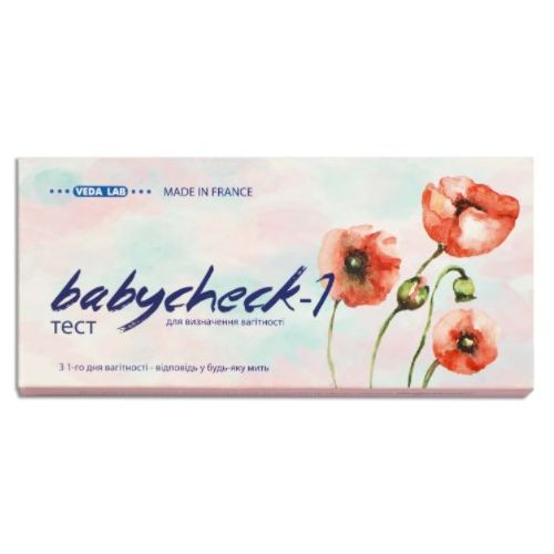Тест для визначення вагітності Bebycheck-1 в аптеці - фото №1 Тест для визначення вагітності Bebycheck-1 в аптеці