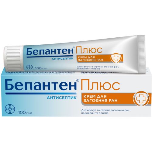 Бепантен плюс крем 100 г в Дніпрі : ціни, характеристика.  - фото №1 Бепантен плюс крем 100 г в Дніпрі : ціни, характеристика.