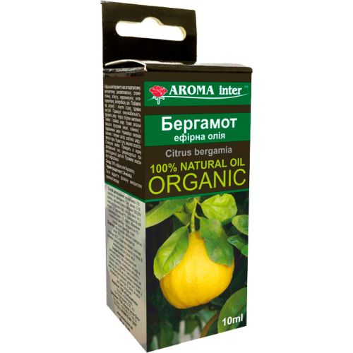 Олія ефірна Aroma inter Бергамот, 10 мл в місті Богородчани : ціни, характеристика.  - фото №1 Олія ефірна Aroma inter Бергамот, 10 мл в місті Богородчани : ціни, характеристика.