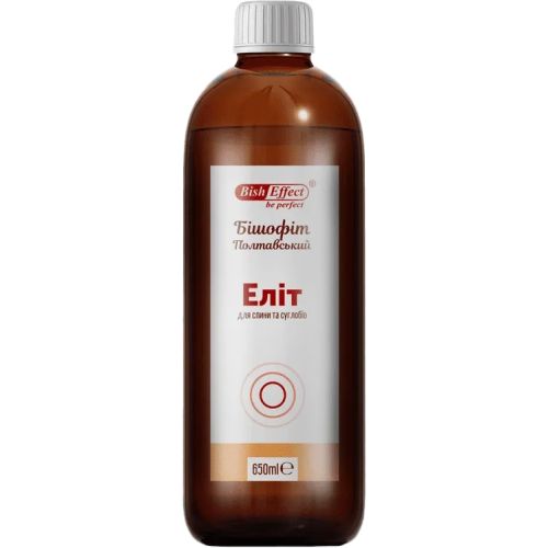 Бішофіт полтавський Еліт розчин для компресів 650 мл в місті Богородчани : ціни, характеристика.  - фото №1 Бішофіт полтавський Еліт розчин для компресів 650 мл в місті Богородчани : ціни, характеристика.