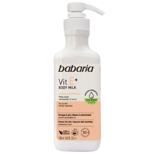 Молочко Babaria (Бабарія) для тіла з вітаміном Е 500 мл в Україні - фото №1 Молочко Babaria (Бабарія) для тіла з вітаміном Е 500 мл в Україні