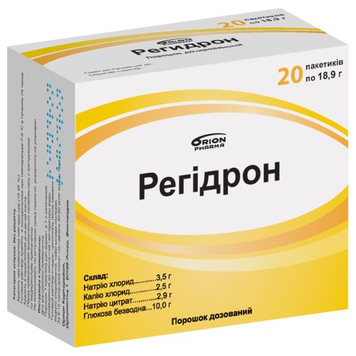 Регідрон 18,9 г порошок №20 в місті Вінниця : ціни, характеристика.  - фото №1 Регідрон 18,9 г порошок №20 в місті Вінниця : ціни, характеристика.