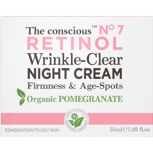 Крем The Conscious (Коншес) для обличчя проти зморшок з ретинолом та органічним нічною гранатом для комбінованої жирної шкіри 50 мл в місті Львів : ціни, характеристика.  - фото №1 Крем The Conscious (Коншес) для обличчя проти зморшок з ретинолом та органічним нічною гранатом для комбінованої жирної шкіри 50 мл в місті Львів : ціни, характеристика.