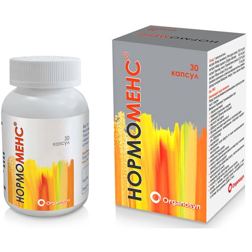 Нормоменс капсули №30 в інтернет-аптеці - фото №1 Нормоменс капсули №30 в інтернет-аптеці