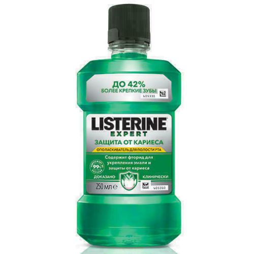 Ополаскиватель для полости рта Listerine Expert Защита от кариеса 250 мл в городе Чернигов : цены, характеристики.  - фото №1 Ополаскиватель для полости рта Listerine Expert Защита от кариеса 250 мл в городе Чернигов : цены, характеристики.