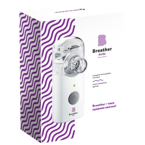 Небулайзер Брізер АйрОкс (Breather AirOx) Меш VP-M3 в місті Луцьк : ціни, характеристика.  - фото №1 Небулайзер Брізер АйрОкс (Breather AirOx) Меш VP-M3 в місті Луцьк : ціни, характеристика.