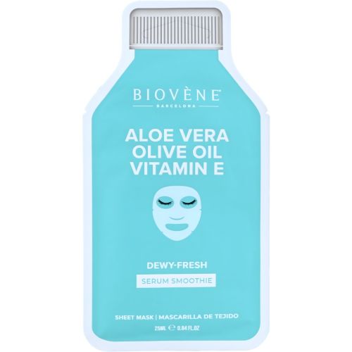 Маска Biovene (Біовен) для обличчя тканинна з алое вера та вітаміном Е 25 мл в місті Рогатин : ціни, характеристика. - фото №1 Маска Biovene (Біовен) для обличчя тканинна з алое вера та вітаміном Е 25 мл в місті Рогатин : ціни, характеристика.