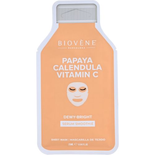 Маска Biovene (Біовен) для обличчя тканинна з папаєю та вітаміном C 25 мл в місті Рогатин : ціни, характеристика. - фото №1 Маска Biovene (Біовен) для обличчя тканинна з папаєю та вітаміном C 25 мл в місті Рогатин : ціни, характеристика.