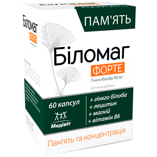 Біломаг Форте Медівіт капсули №60 в місті Софіївка : ціни, характеристика.  - фото №1 Біломаг Форте Медівіт капсули №60 в місті Софіївка : ціни, характеристика.