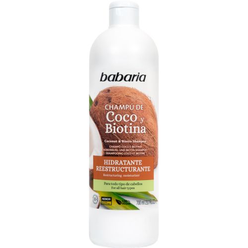 Шампунь Babaria (Бабарія) кокос та біотин живильний 700 мл в місті Вишгород : ціни, характеристика.  - фото №1 Шампунь Babaria (Бабарія) кокос та біотин живильний 700 мл в місті Вишгород : ціни, характеристика.