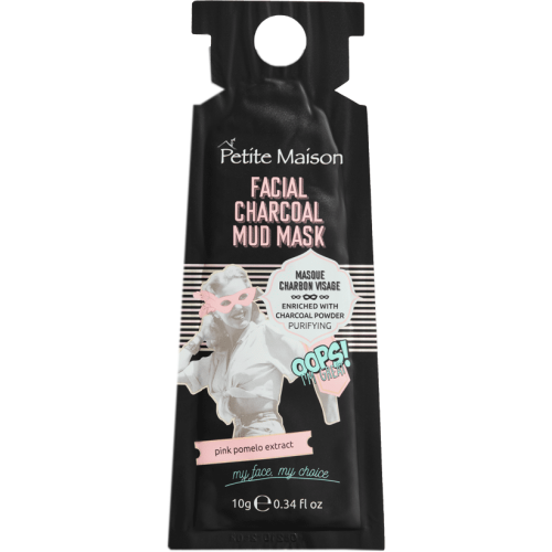 Маска Petite Maison (Петіт Мезон) для обличчя очищуюча грязьова з деревним вугіллям 10 г в місті Перещепине : ціни, характеристика.  - фото №1 Маска Petite Maison (Петіт Мезон) для обличчя очищуюча грязьова з деревним вугіллям 10 г в місті Перещепине : ціни, характеристика.
