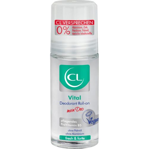Дезодорант-антиперспирант CL(Си Эль) Vital Refresh Deo роликовый 50 мл в городе Рахов : цены, характеристики.  - фото №1 Дезодорант-антиперспирант CL(Си Эль) Vital Refresh Deo роликовый 50 мл в городе Рахов : цены, характеристики.